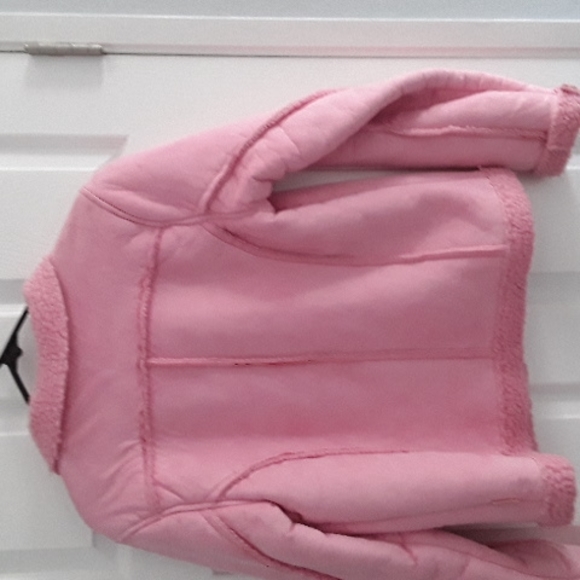 Obermeyer, pink, wooley jacket. Size small - Picture 6 of 7
